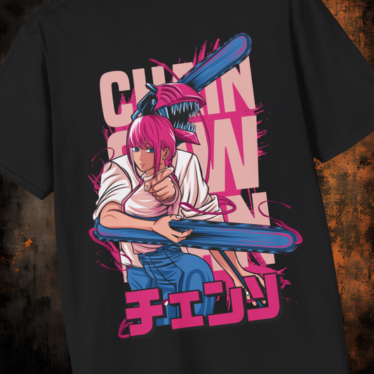 Chainsaw Man - Denji - Makima | Anime Graphic Tee
