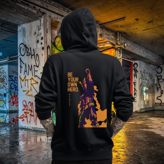 My Hero Academia - All Might Full Zip Up Hoodie