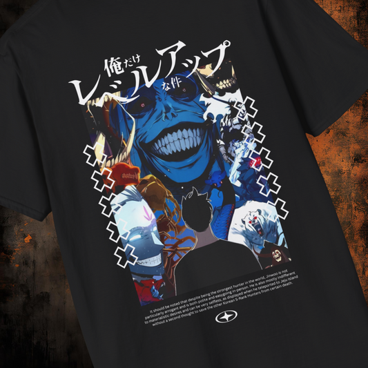Solo Leveling - Face | Anime Graphic Tee