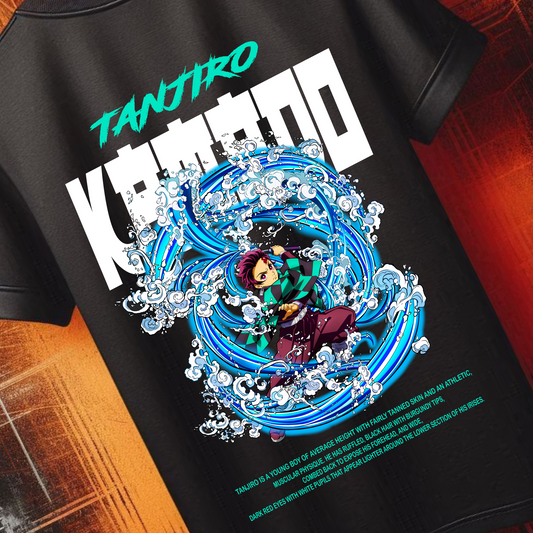 Demon Slayer - Tanjiro Kamado v7 | Anime Graphic Tee