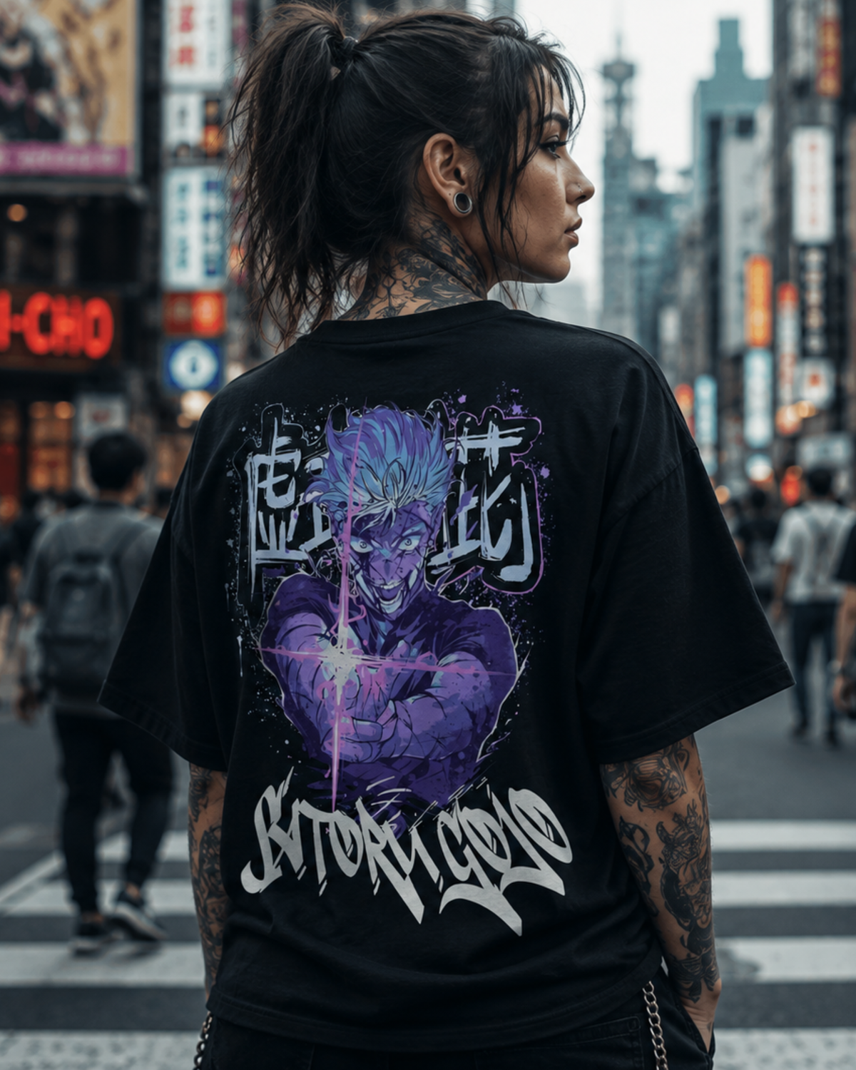 Gojo Heavy Oversized Tee – alternate product view