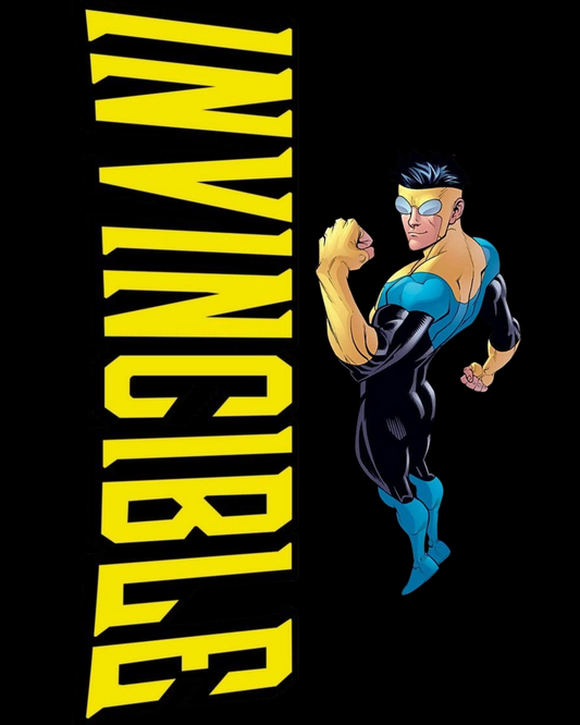 Invincible con College Hoodie – alternate product view