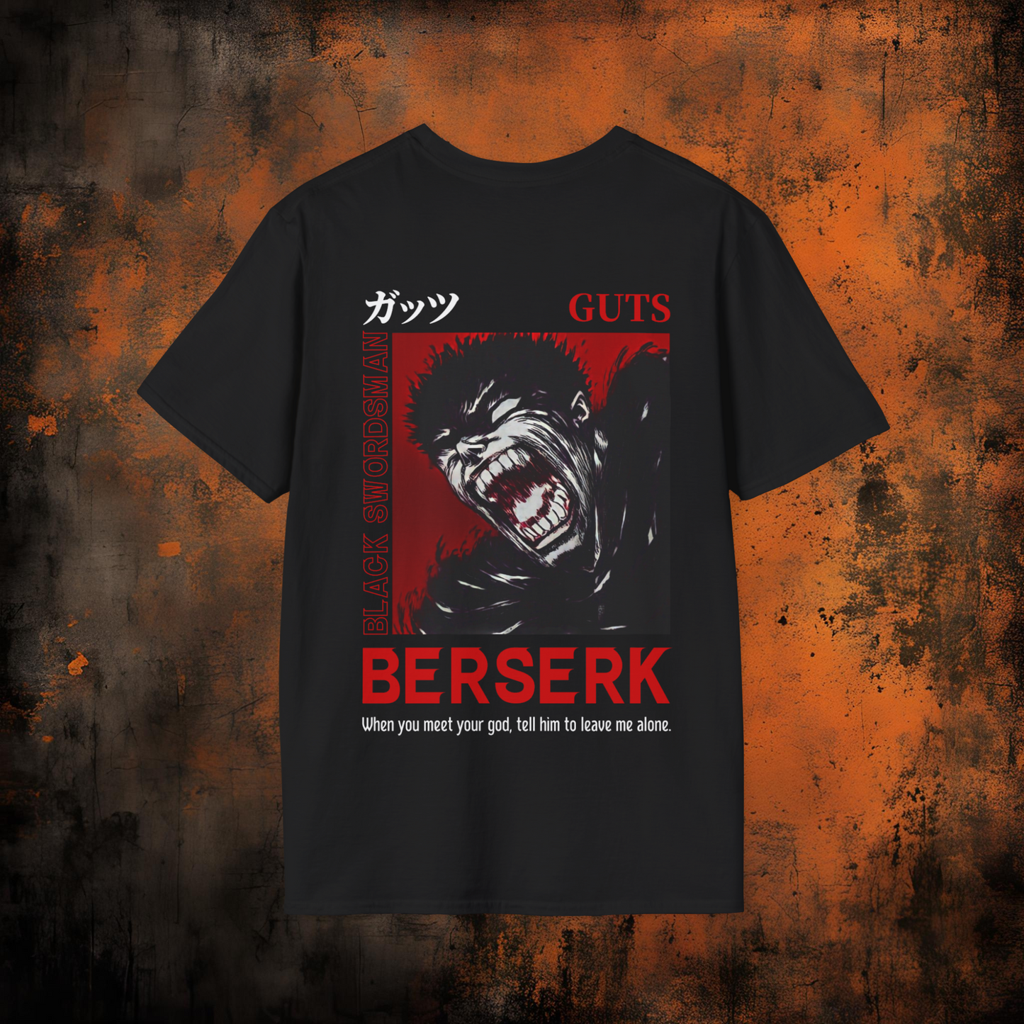 Berserk - Guts Scream | Anime Graphic Tee