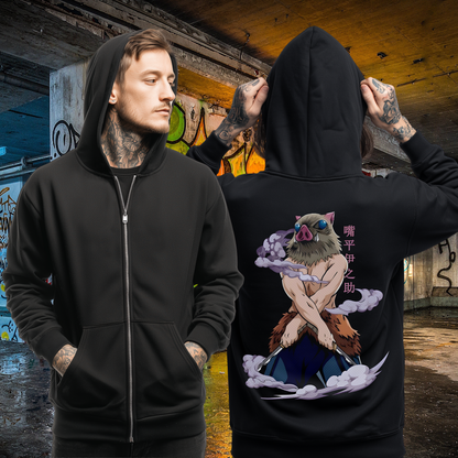Demon Slayer Zip Up Hoodie
