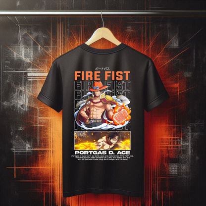 One Piece - Ace - Fire Fist | Anime Graphic Tee