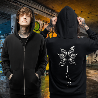 Upper Moon Zip Up Hoodie