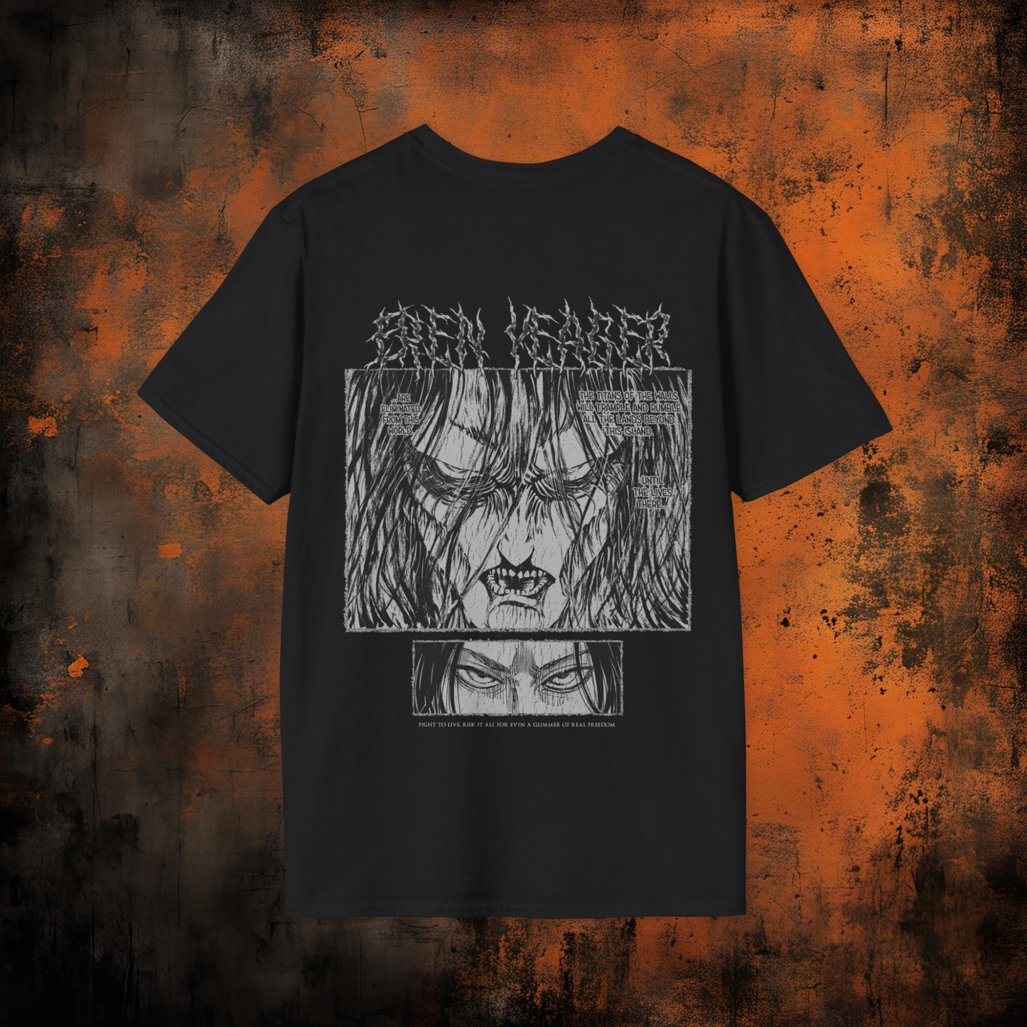 Attack on Titan - Eren Founding Titan v2 | Anime Graphic Tee