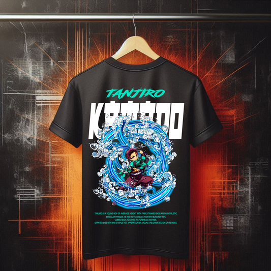 Demon Slayer - Tanjiro Kamado v7 | Anime Graphic Tee