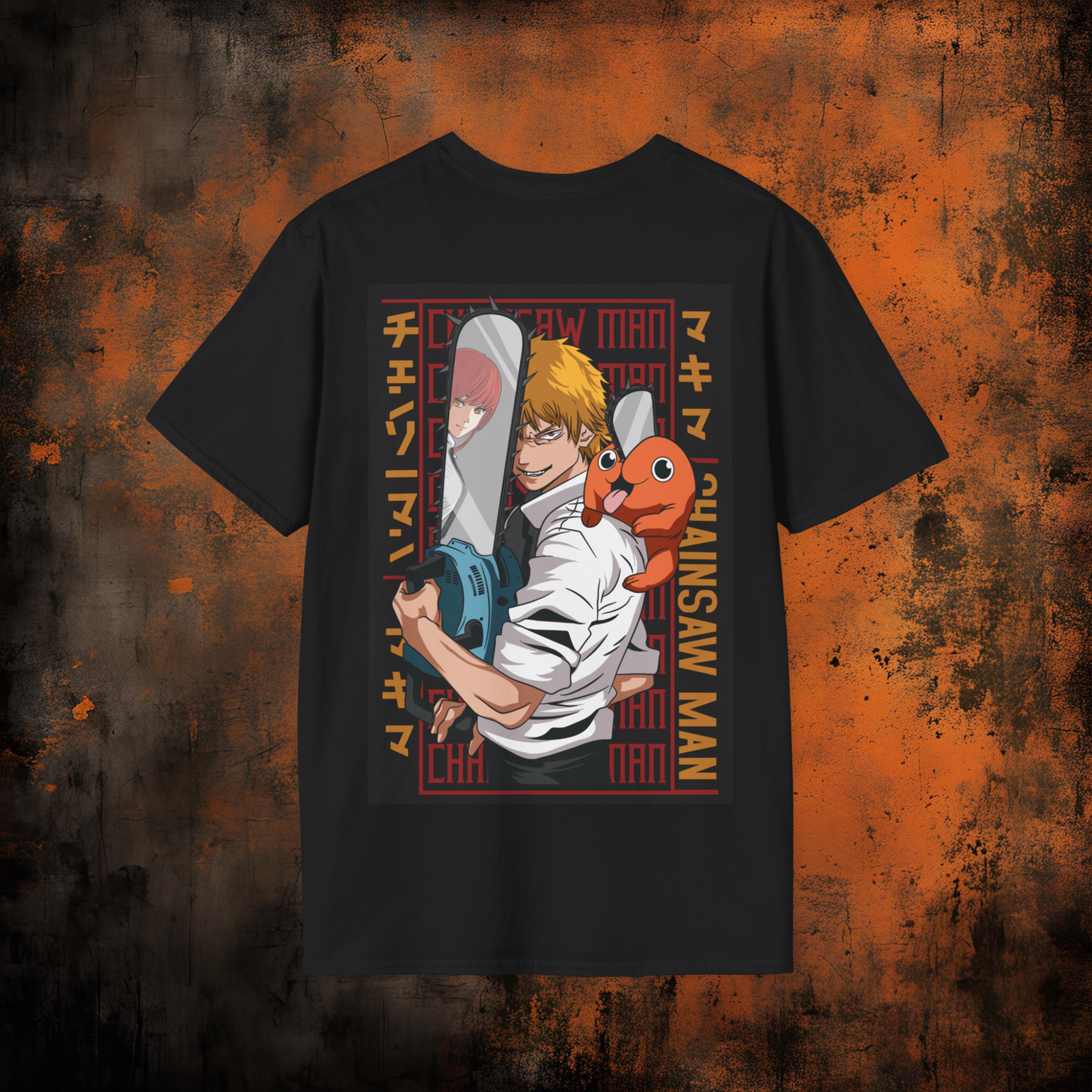 Chainsaw Man - Denji Pochita Makima | Anime Graphic Tee