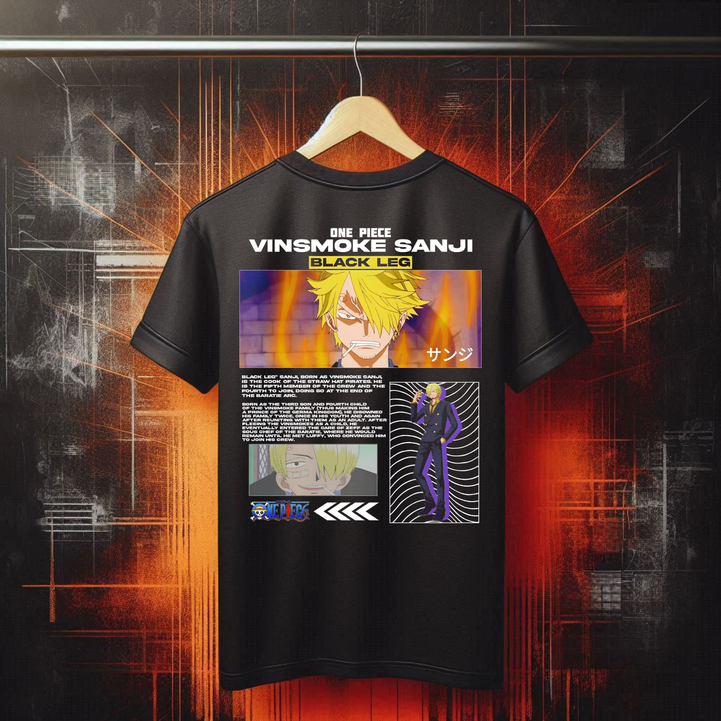 One Piece - Sanji  | Anime Graphic Tee