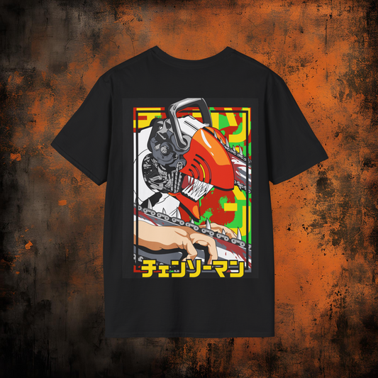 Chainsaw Man - Mask | Anime Graphic Tee