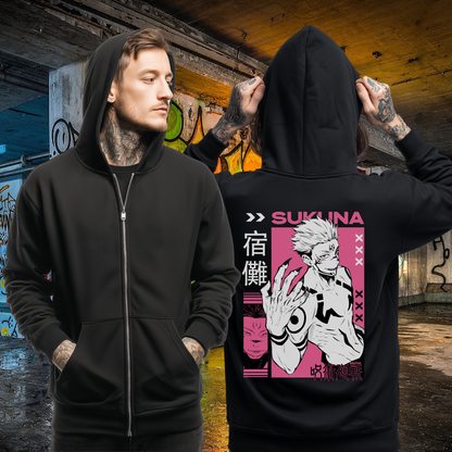 Jujutsu Kaisen Zip Up Hoodie