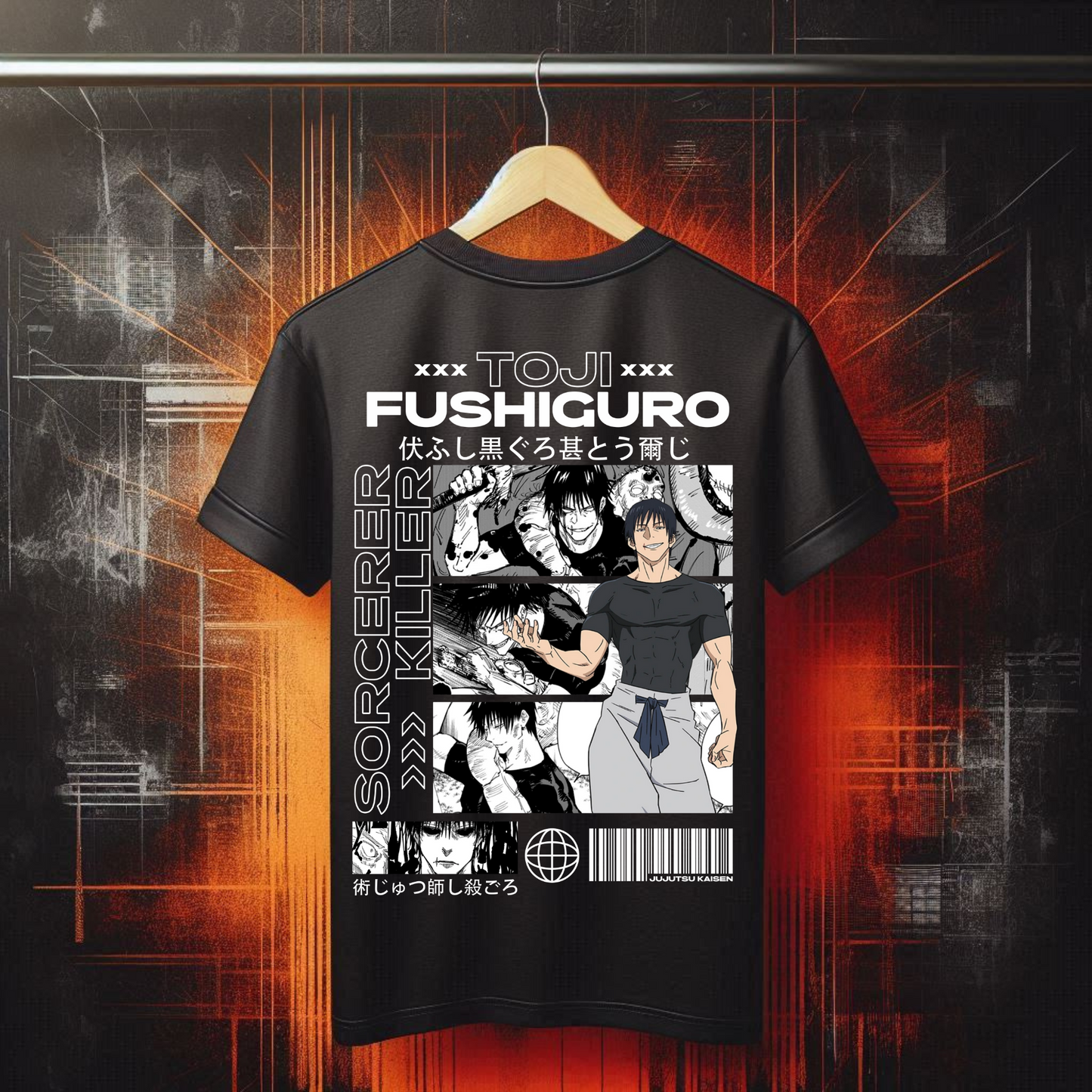 Jujutsu Kaisen - Toji Fushiguro | Anime Graphic Tee