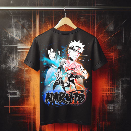 Naruto vs Sasuke v2 | Anime Graphic Tee