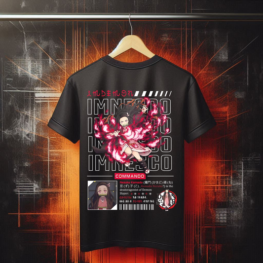 Demon Slayer - Nezuko Kamado Tshirt v2 | Anime Graphic Tee