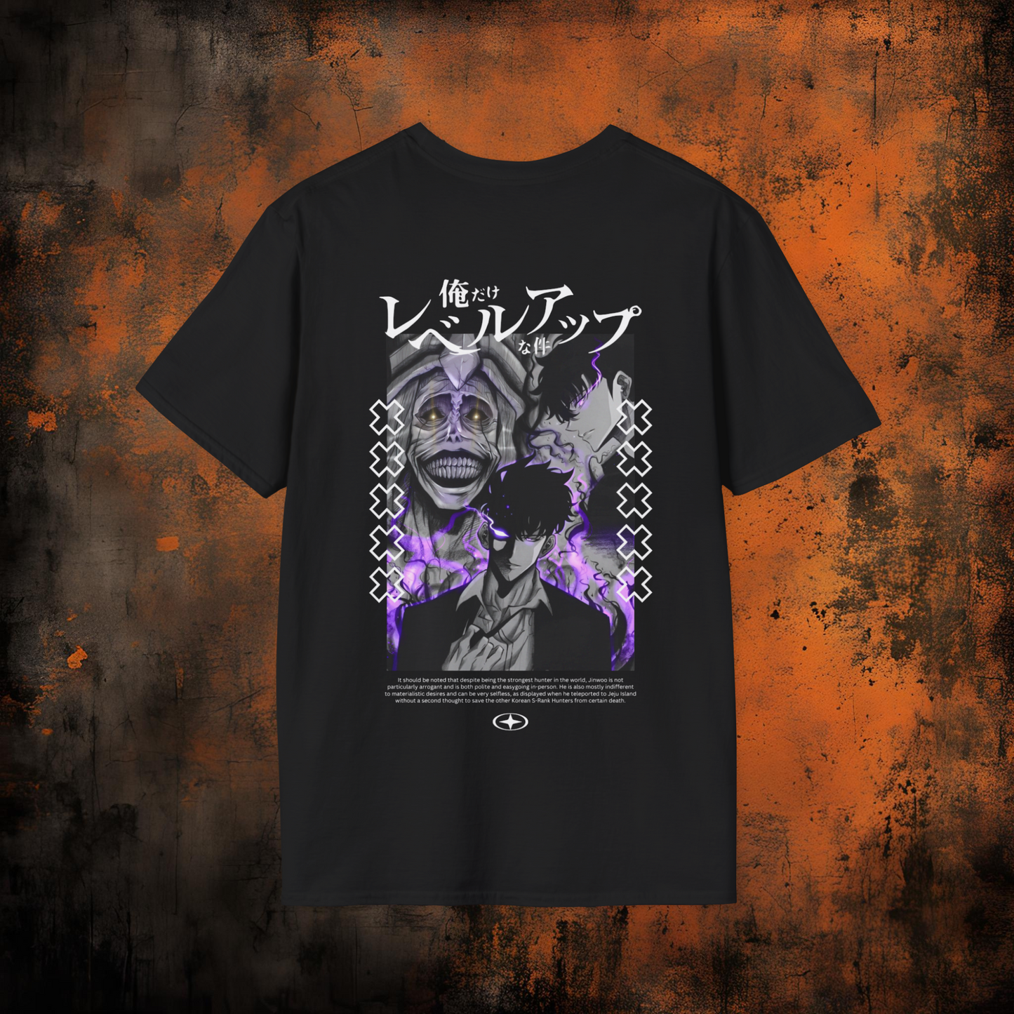 Solo Leveling - Sung Jinwoo - Purple | Anime Graphic Tee