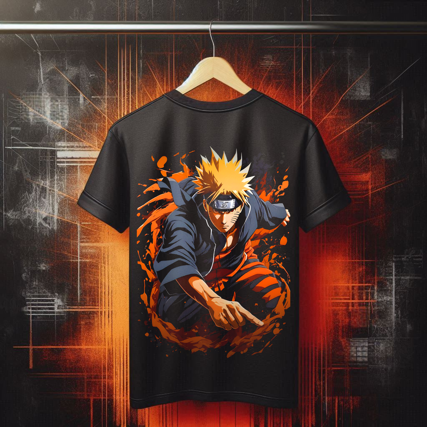 Naruto - AI Design | Anime Graphic Tee