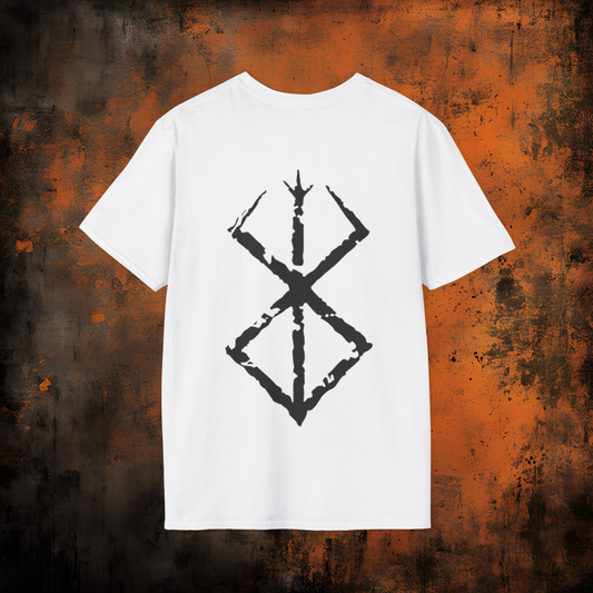 Berserk - Brand of Sacrifice White Tee | Anime Graphic Tee