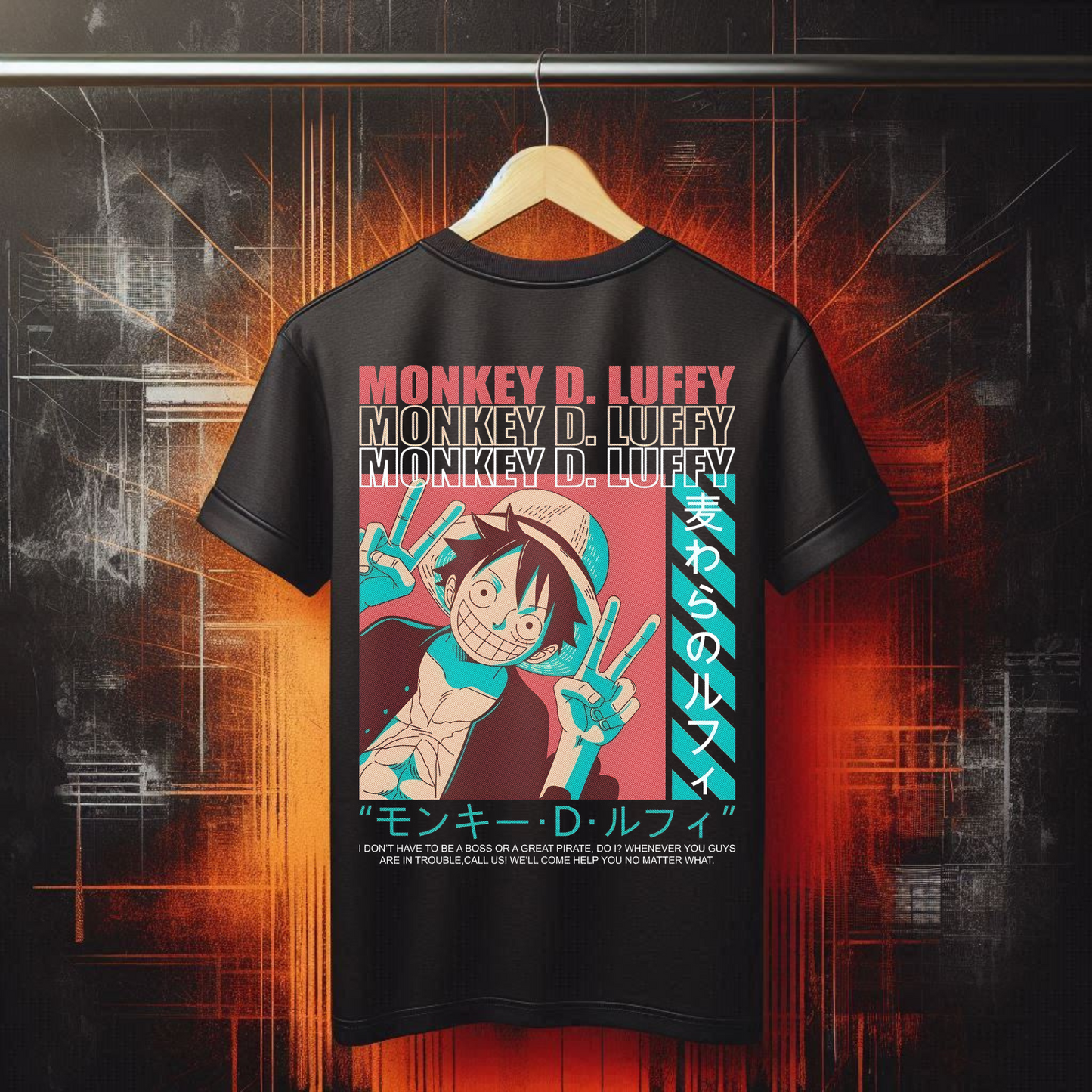 One Piece - Luffy v2 | Anime Graphic Tee
