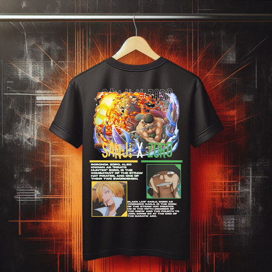One Piece - Zoro vs Sanji | Anime Graphic Tee