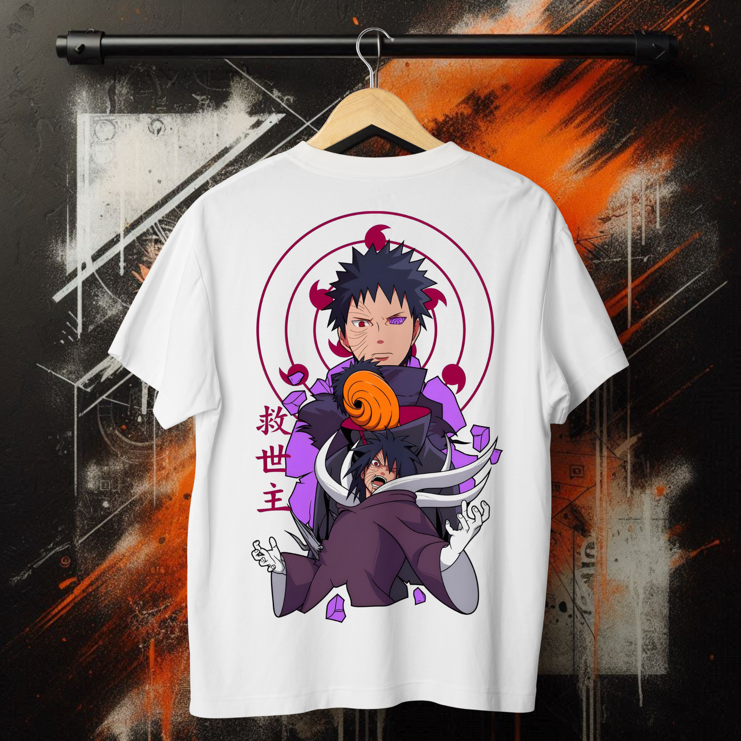 Naruto - Obito Uchiha | Anime Graphic Tee