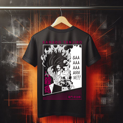 Demon Slayer - Tanjiro Kamado Demon v2 | Anime Graphic Tee
