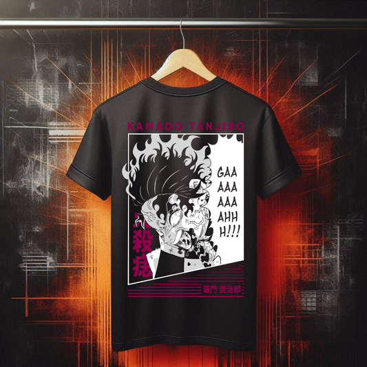 Demon Slayer - Tanjiro Kamado Demon v2 | Anime Graphic Tee