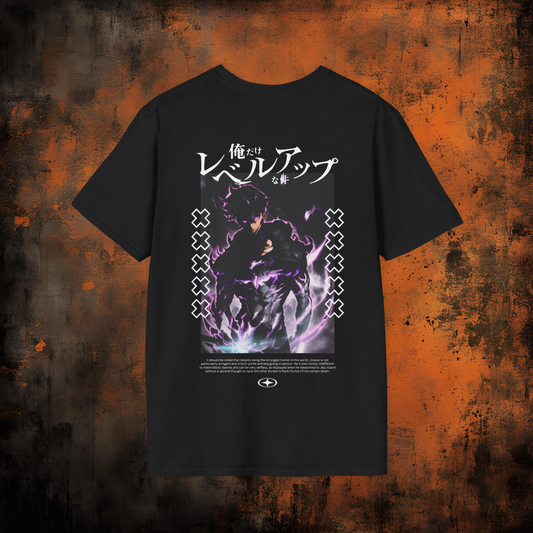 Solo Leveling - Sung Jinwoo - Purple v2 | Anime Graphic Tee
