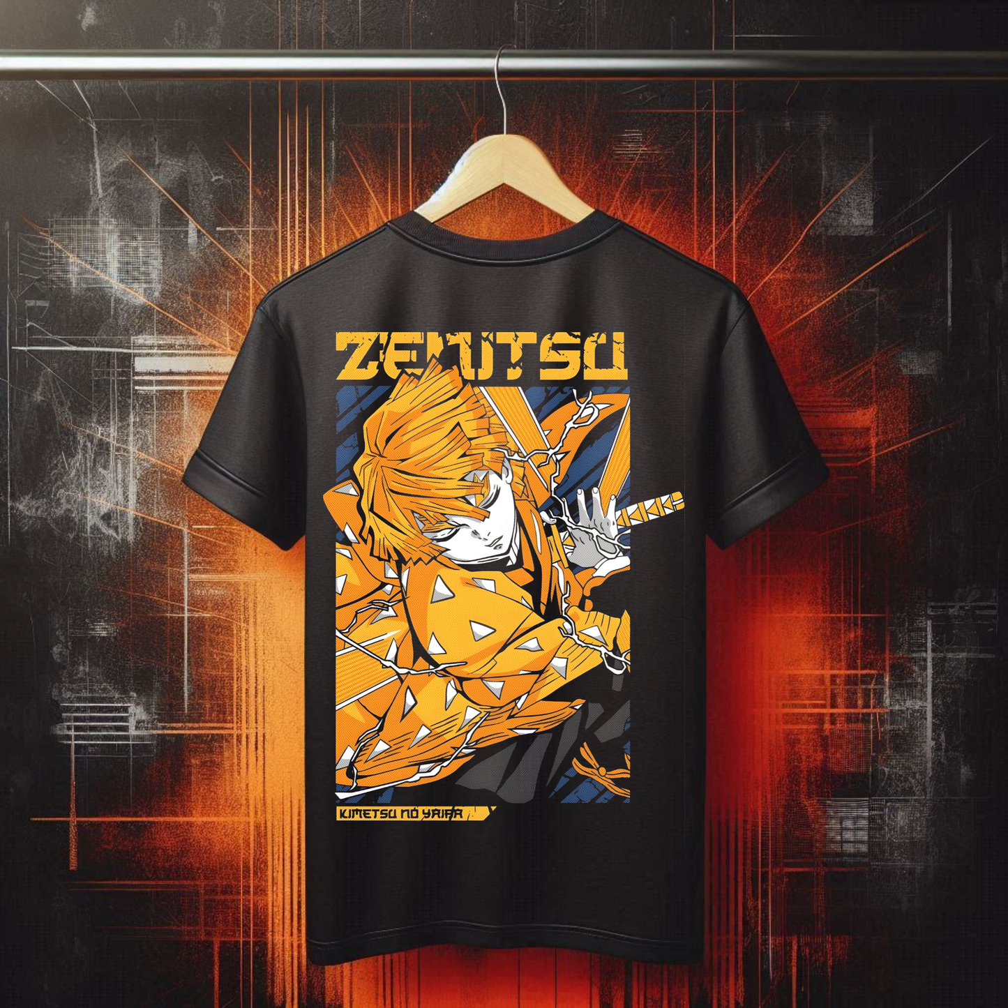Demon Slayer - Zenitsu Agatsuma Tshirt v3 | Anime Graphic Tee