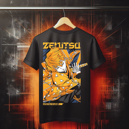 Demon Slayer - Zenitsu Agatsuma Tshirt v3 | Anime Graphic Tee