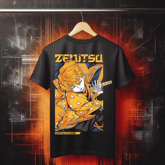 Demon Slayer - Zenitsu Agatsuma Tshirt v3 | Anime Graphic Tee