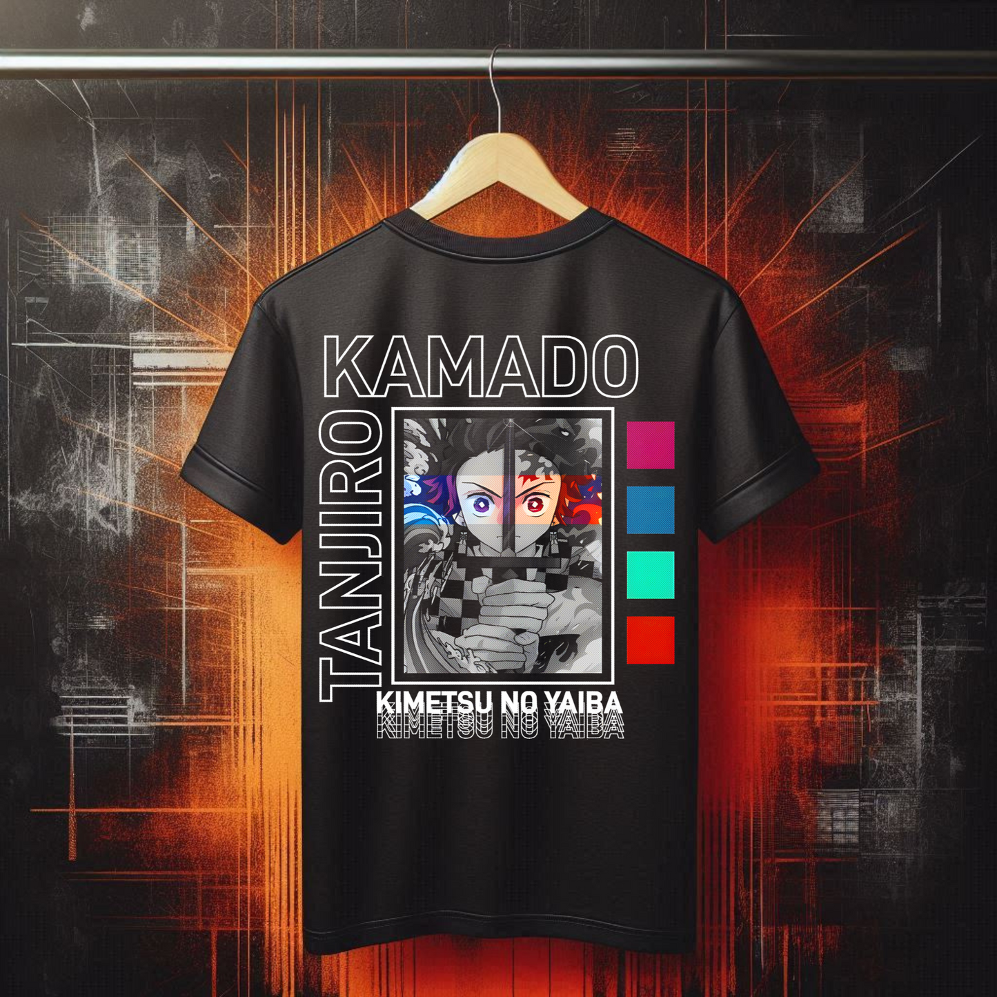 Demon Slayer - Tanjiro Kamado v2 | Anime Graphic Tee