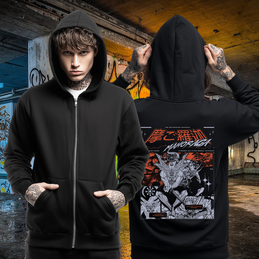 Mahoraga Zip Up Hoodie