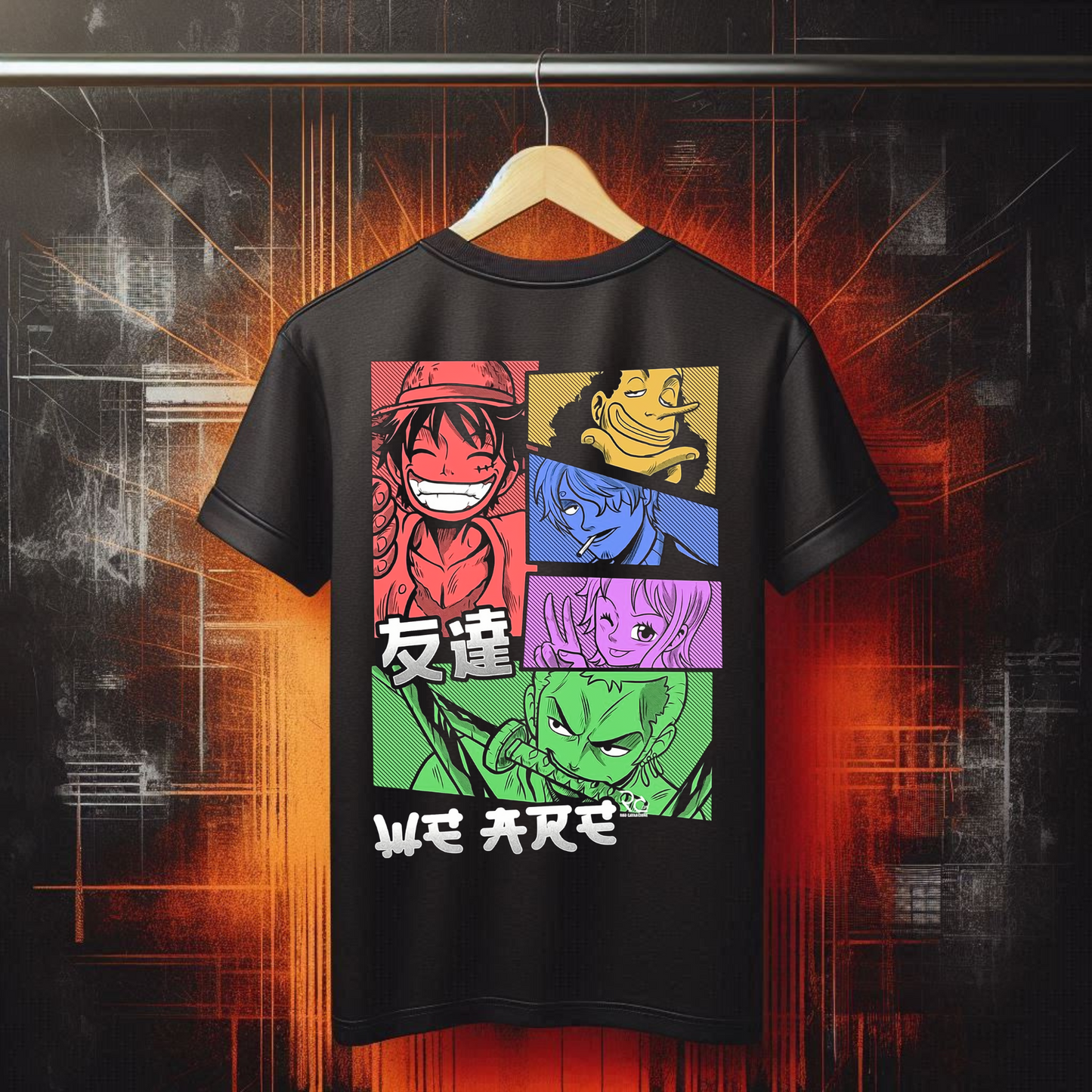 One Piece - Luffy - Straw Hats | Anime Graphic Tee