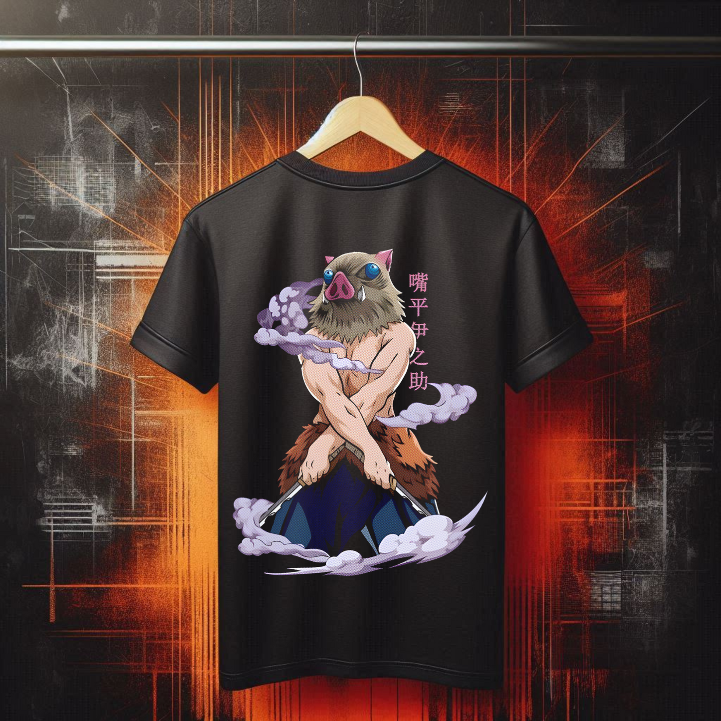 Demon Slayer - Inosuke Hashibira Tshirt v2 | Anime Graphic Tee