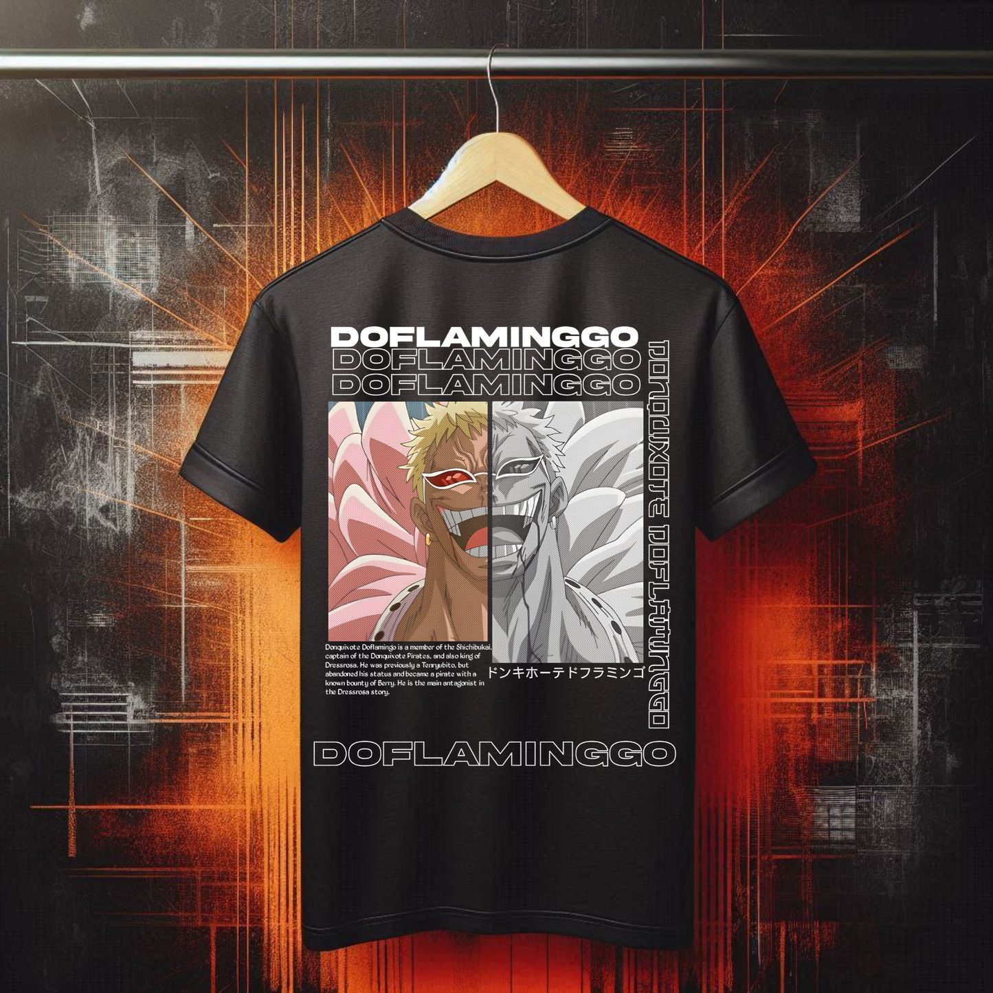 One Piece - Doflaminggo | Anime Graphic Tee