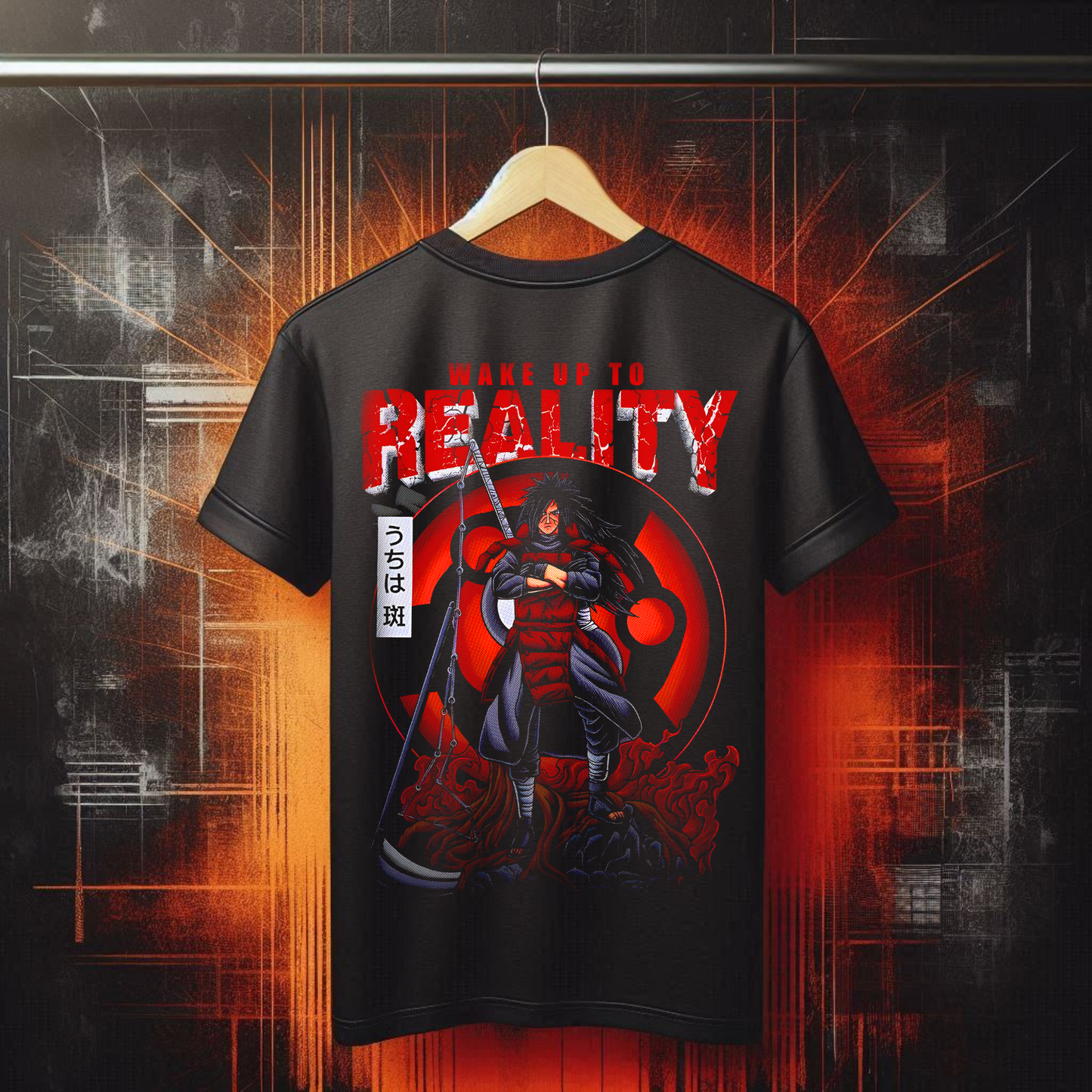 Naruto - Madara - Wake up to Reality | Anime Graphic Tee