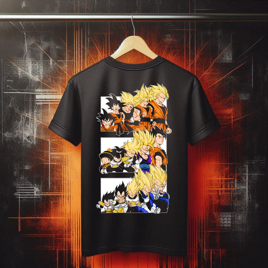 Dragon Ball Z - Saiyans Big 3 | Anime Graphic Tee