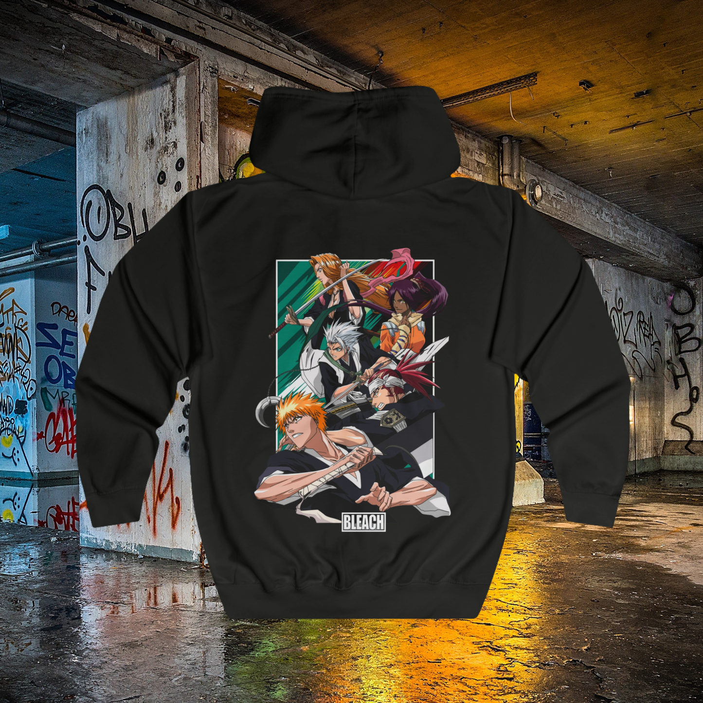 Bleach Zip Up Hoodie