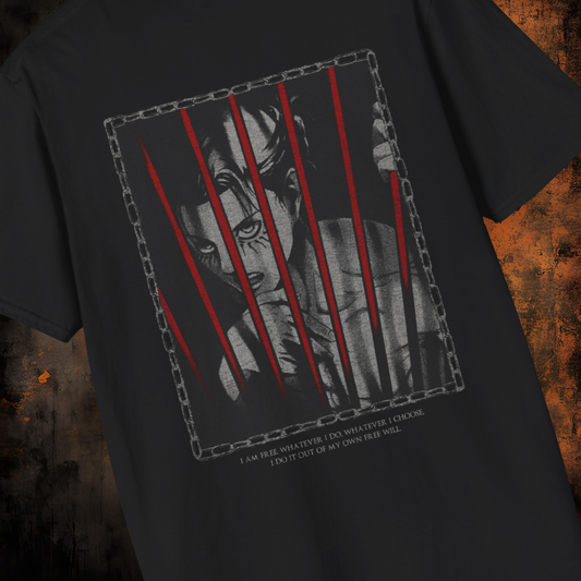 Attack on Titan - Eren Yeager Prison | Anime Graphic Tee