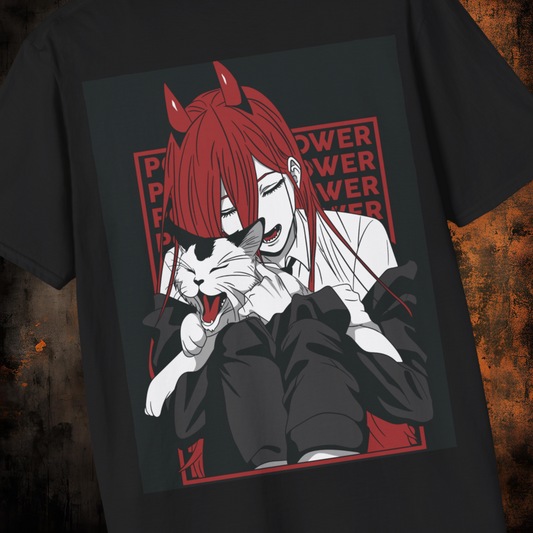 Chainsaw Man - Power - Gato - Cat | Anime Graphic Tee