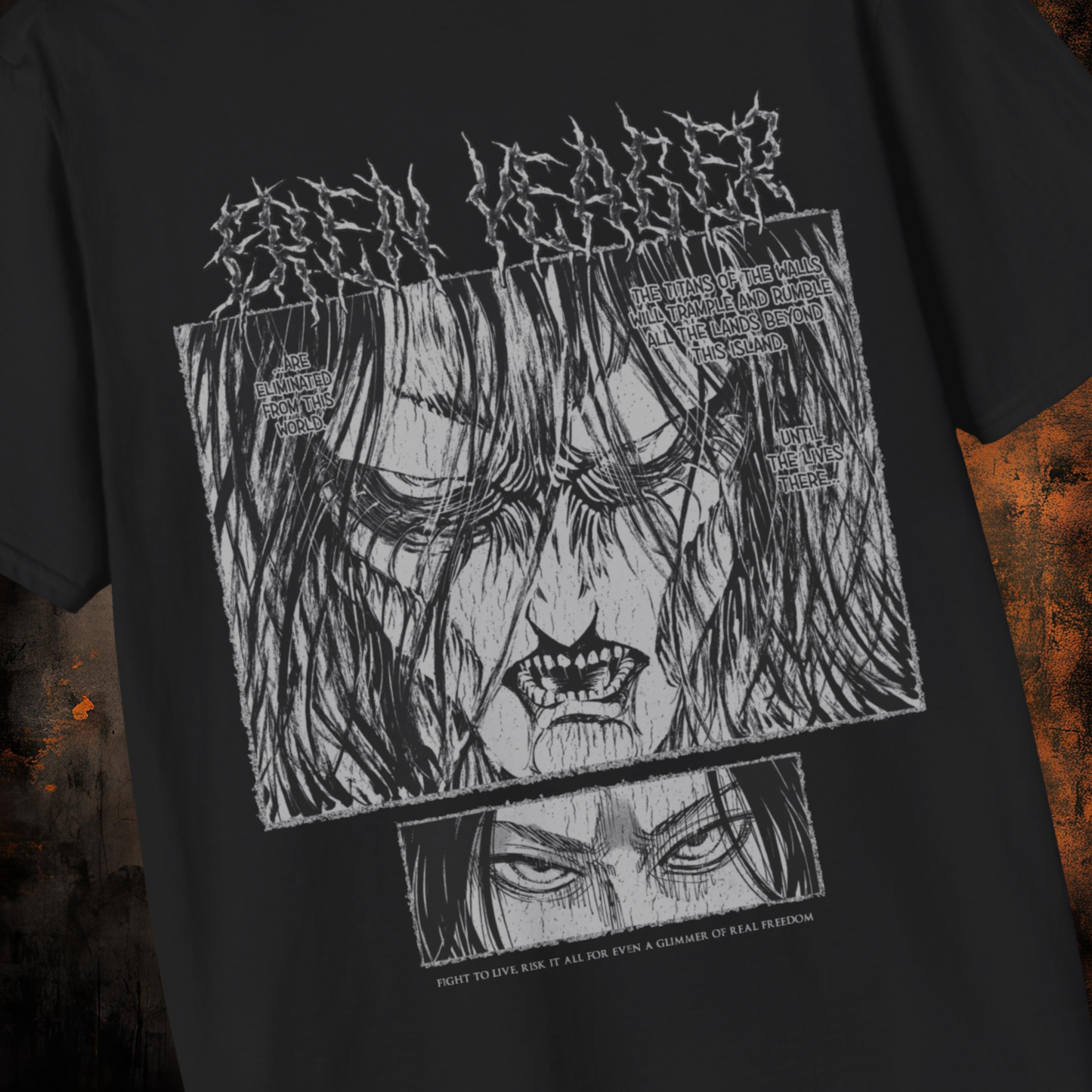 Attack on Titan - Eren Founding Titan v2 | Anime Graphic Tee