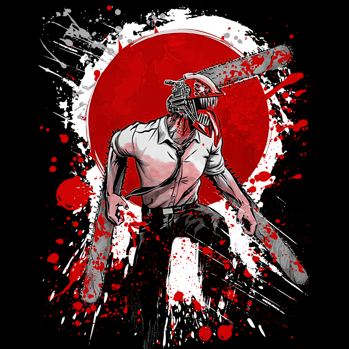 Chainsaw Con T-shirt – alternate product view