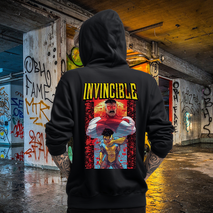 Invincible Full Zip Up Hoodie