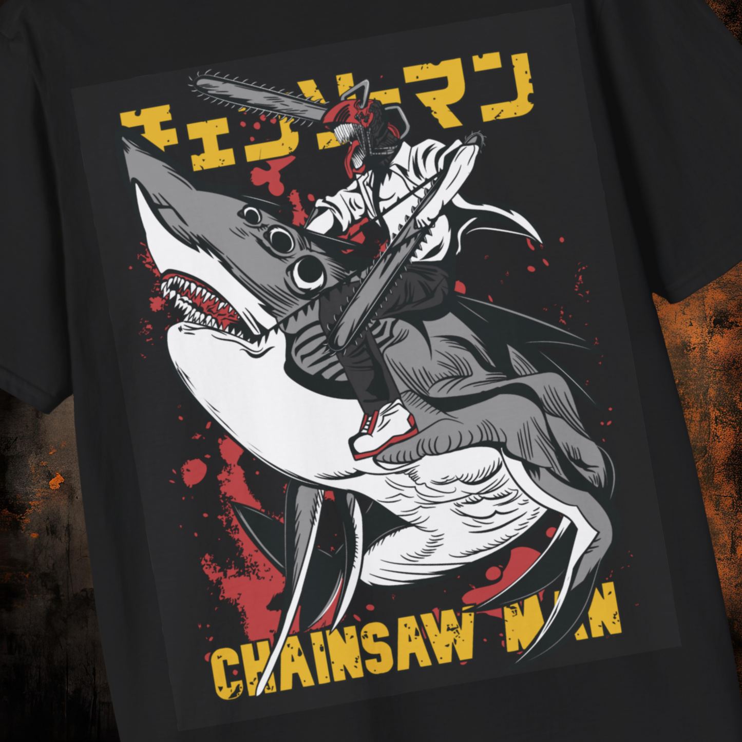 Chainsaw Man - Shark | Anime Graphic Tee