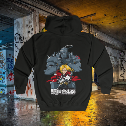 Full Metal Alchemist Zip Up Hoodie - Brothers