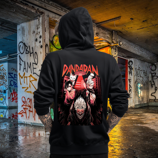 Dan Da Dan Full Zip Up Hoodie