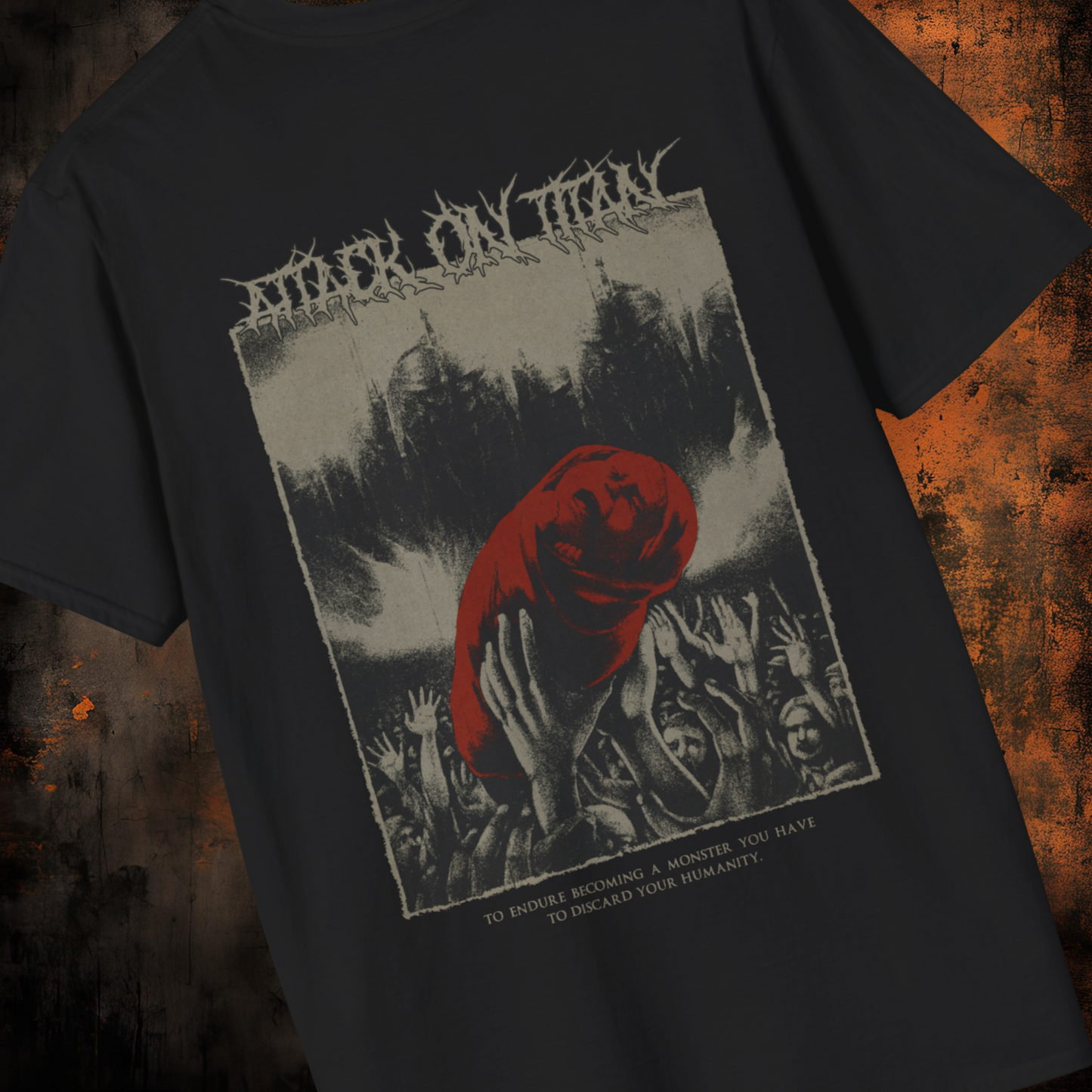 Attack on TItan - Rumbling Panel | Anime Graphic Tee