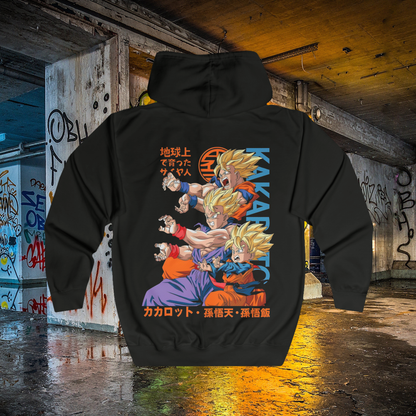 Dragon Ball Zip Up Hoodie
