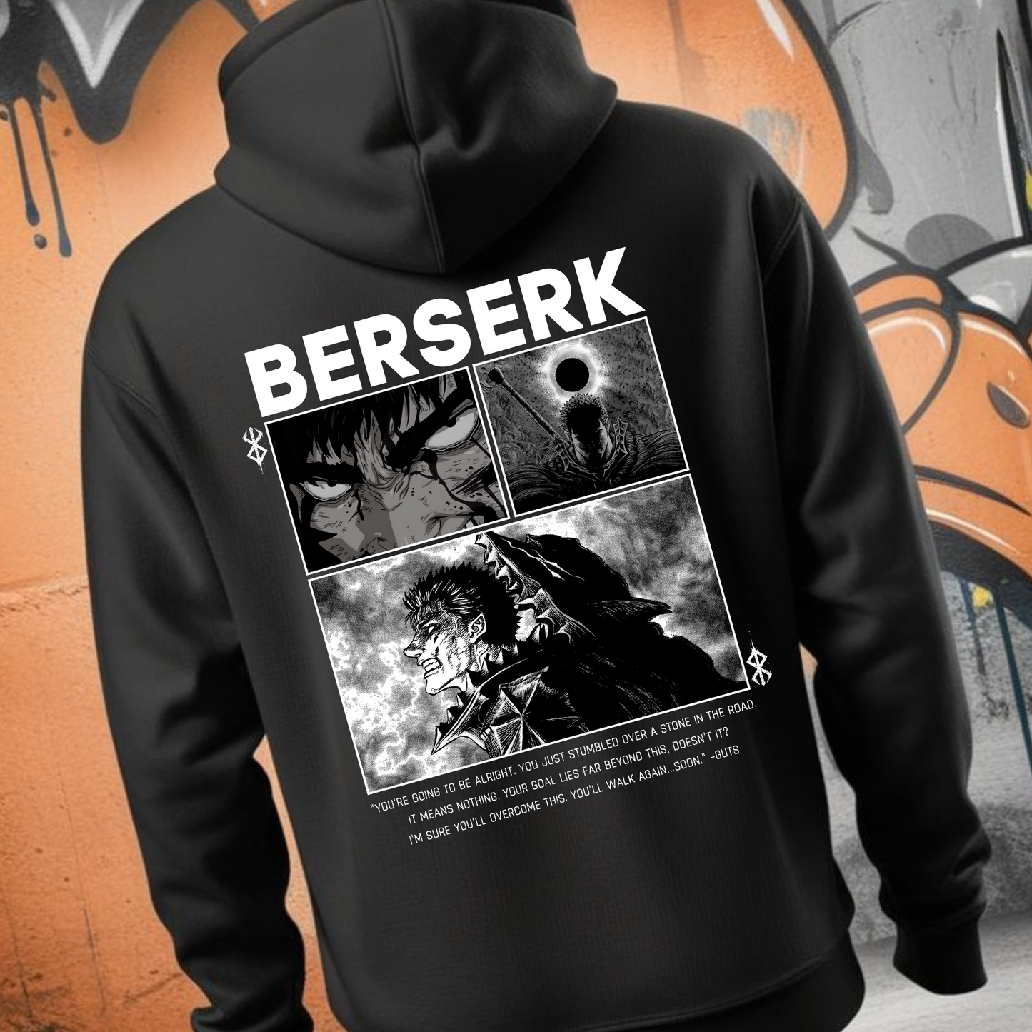 Berserk Panel Hoodie
